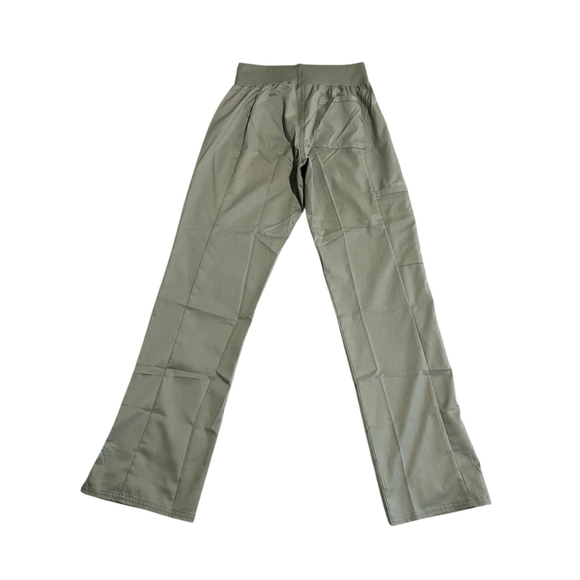 Landau Scrubs Womens XS Proflex Flat Front Cargo Jogger Seagrass Stretch NWT - Picture 12 of 12